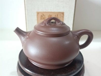 工藝師 錢(qián)海霞 石瓢如意壺